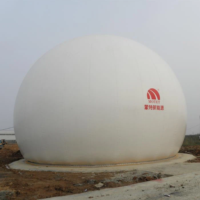 Free Standing Double Membrane Biogas Holder