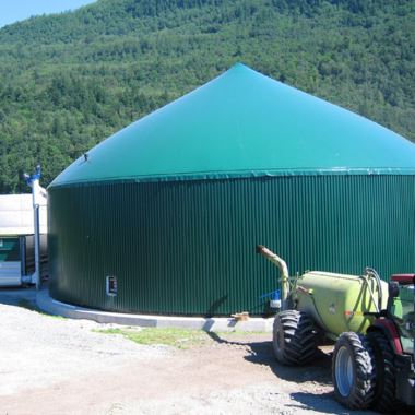 Egyetlen membrán biogáz fedél a biogáz projekthez